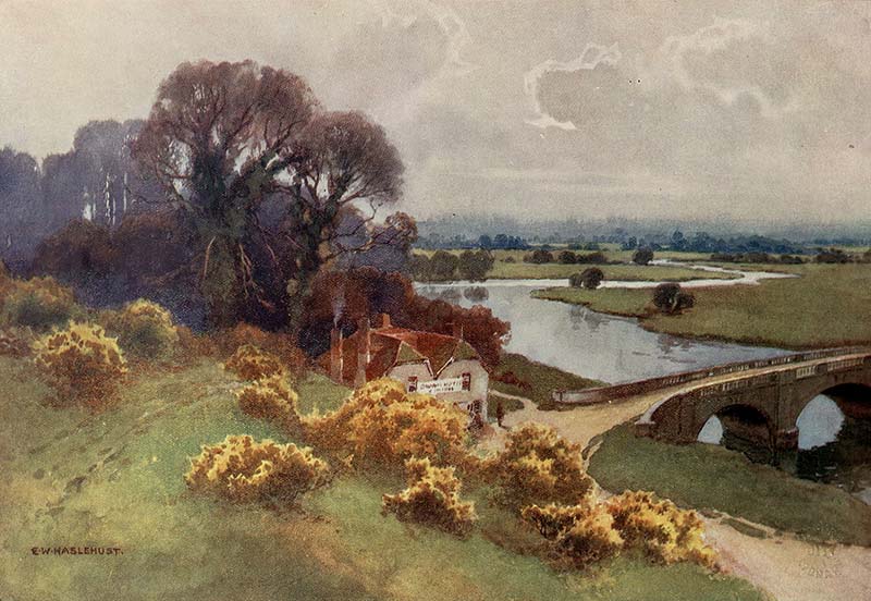 E.W. Haslehurst, Shillingford Bridge, 1906