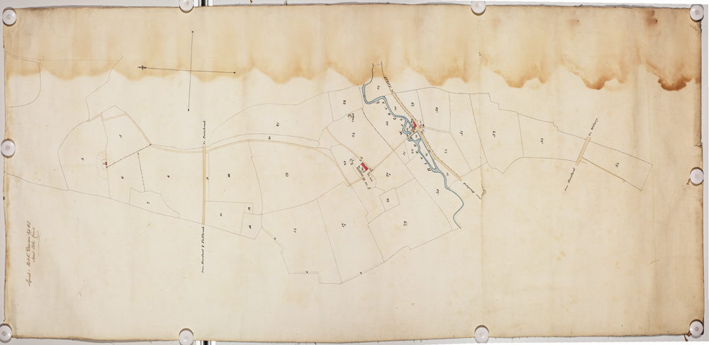 Main Widford tithe map